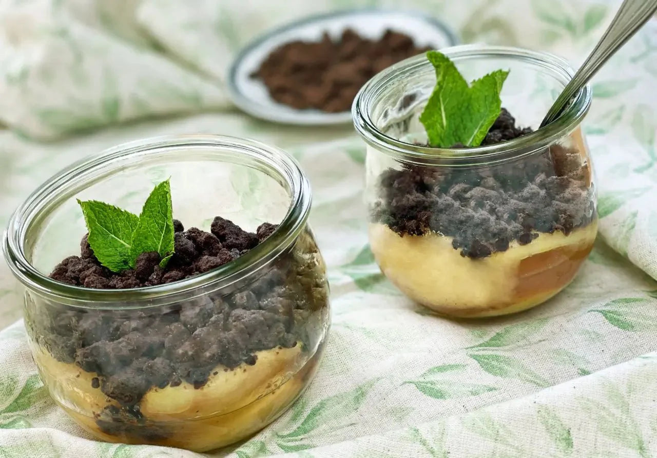 Birnen-Schokoladen-Crumble Rausch