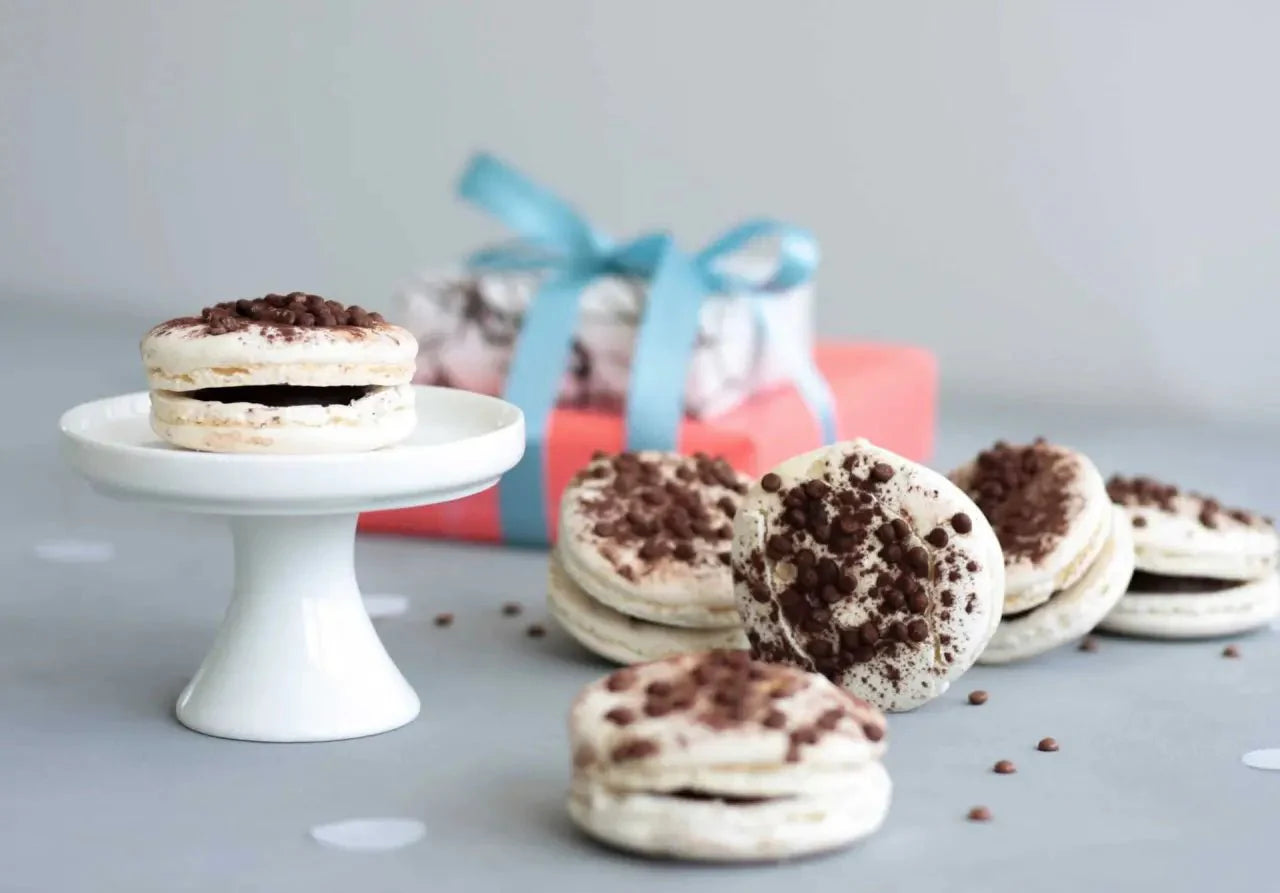 Macarons-mit-Schokoladen-Ganache Rausch