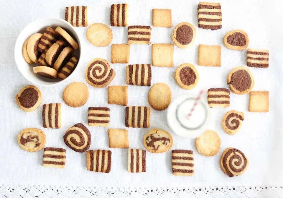 Schwarz-Weiß-Gebäck Rausch