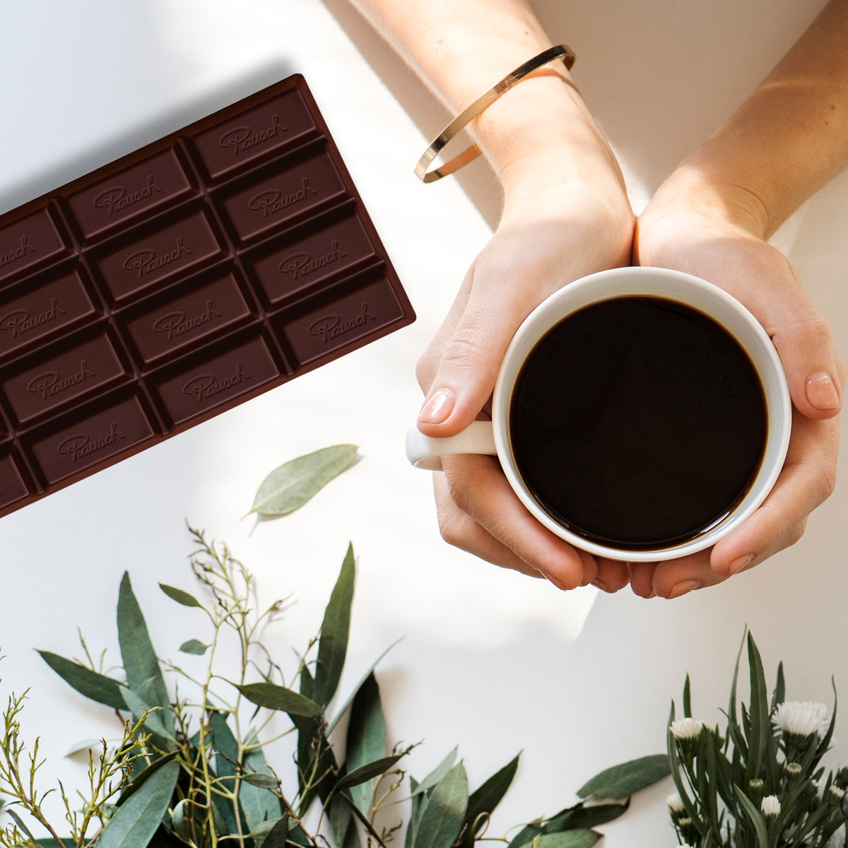 VEGANES EDELKAKAO-TAFEL-SET Rausch