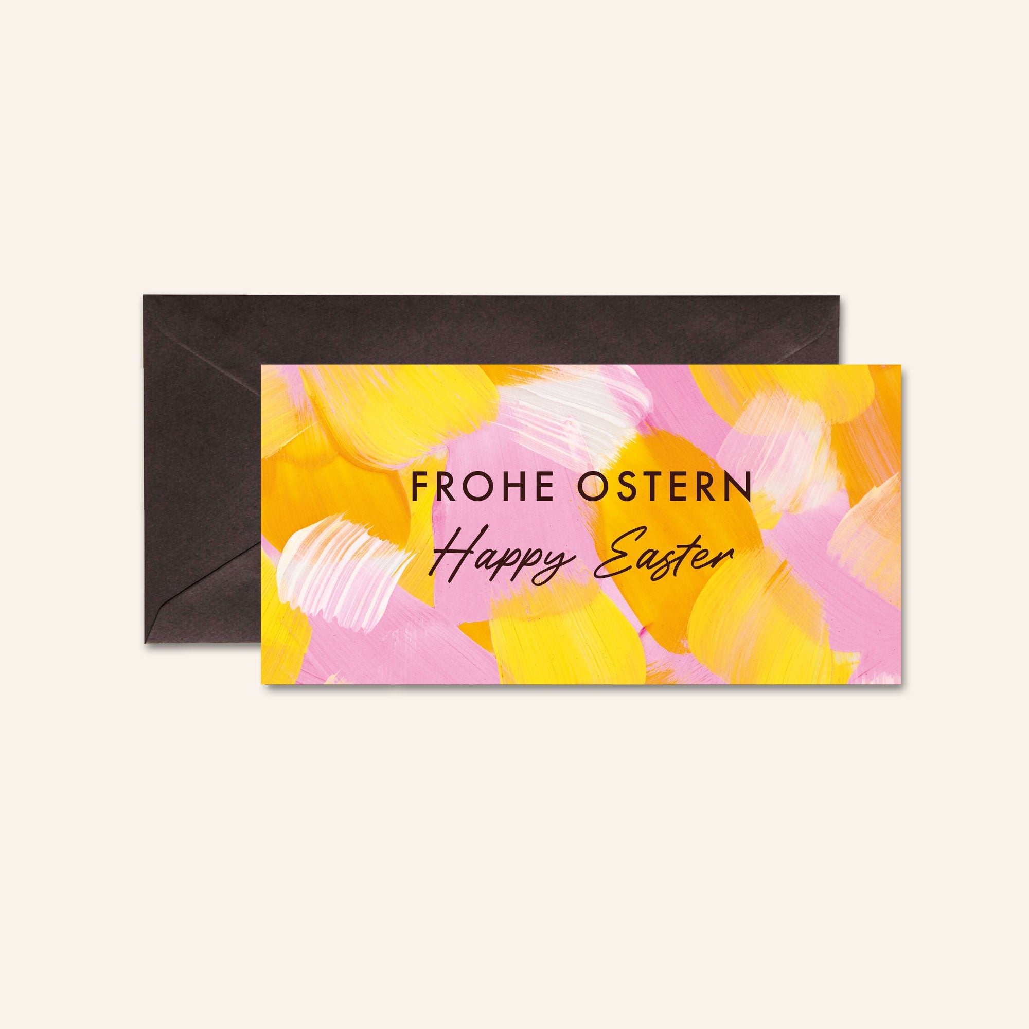 GRUSSKARTE FROHE OSTERN Rausch