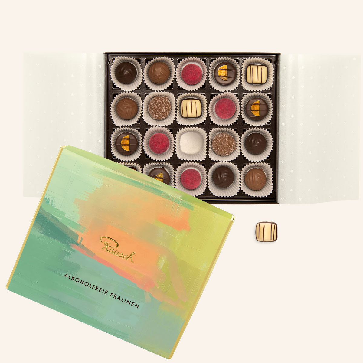 ALKOHOLFREIE PRALINEN FRÜHLING I 20 St. Rausch