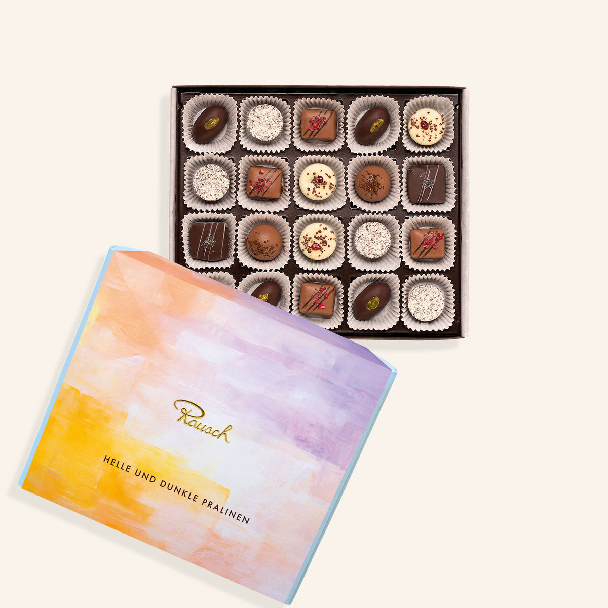 HELLE UND DUNKLE PRALINEN FRÜHLING I 20 St.