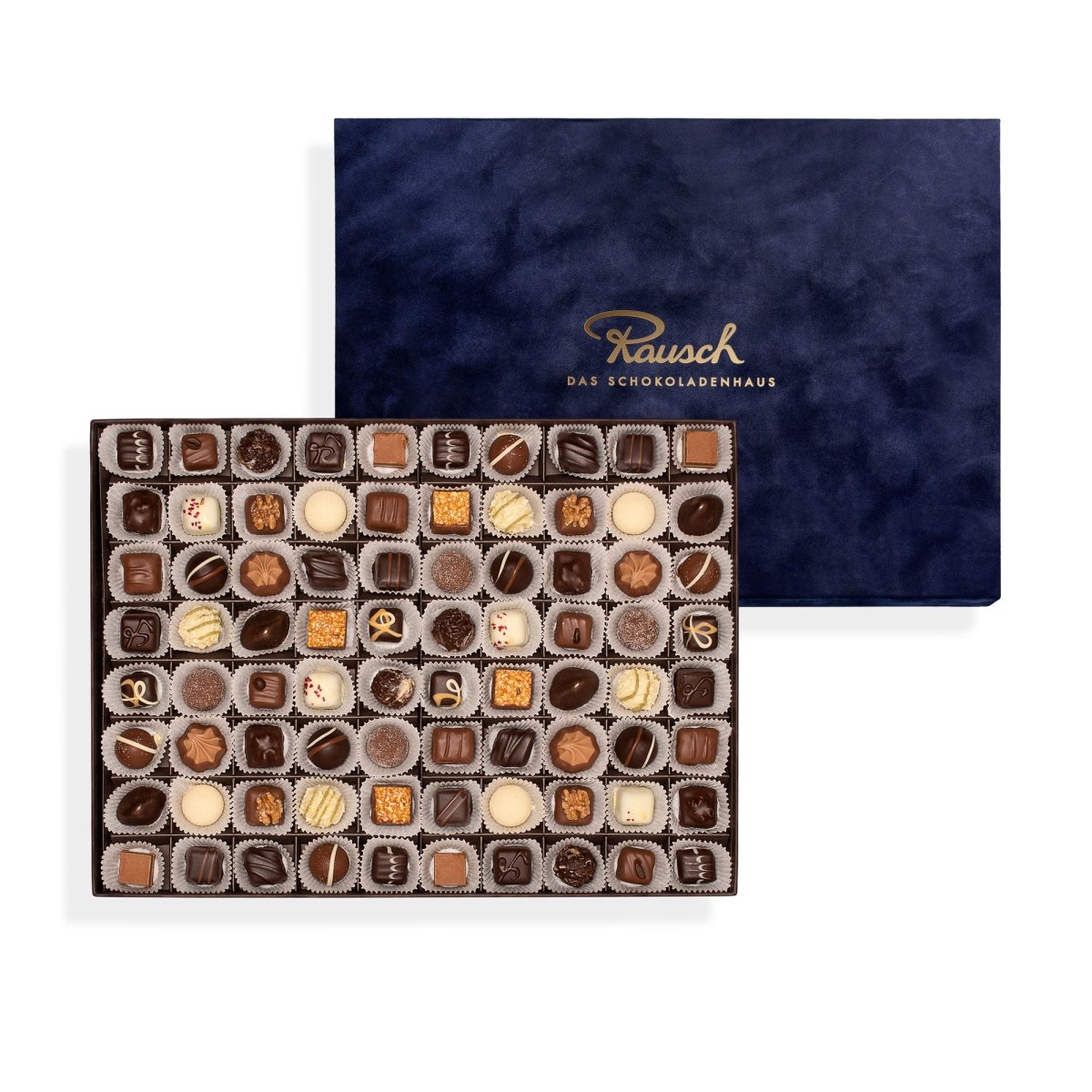 PREMIUM-SCHATULLE SAMT BLAU - Rausch