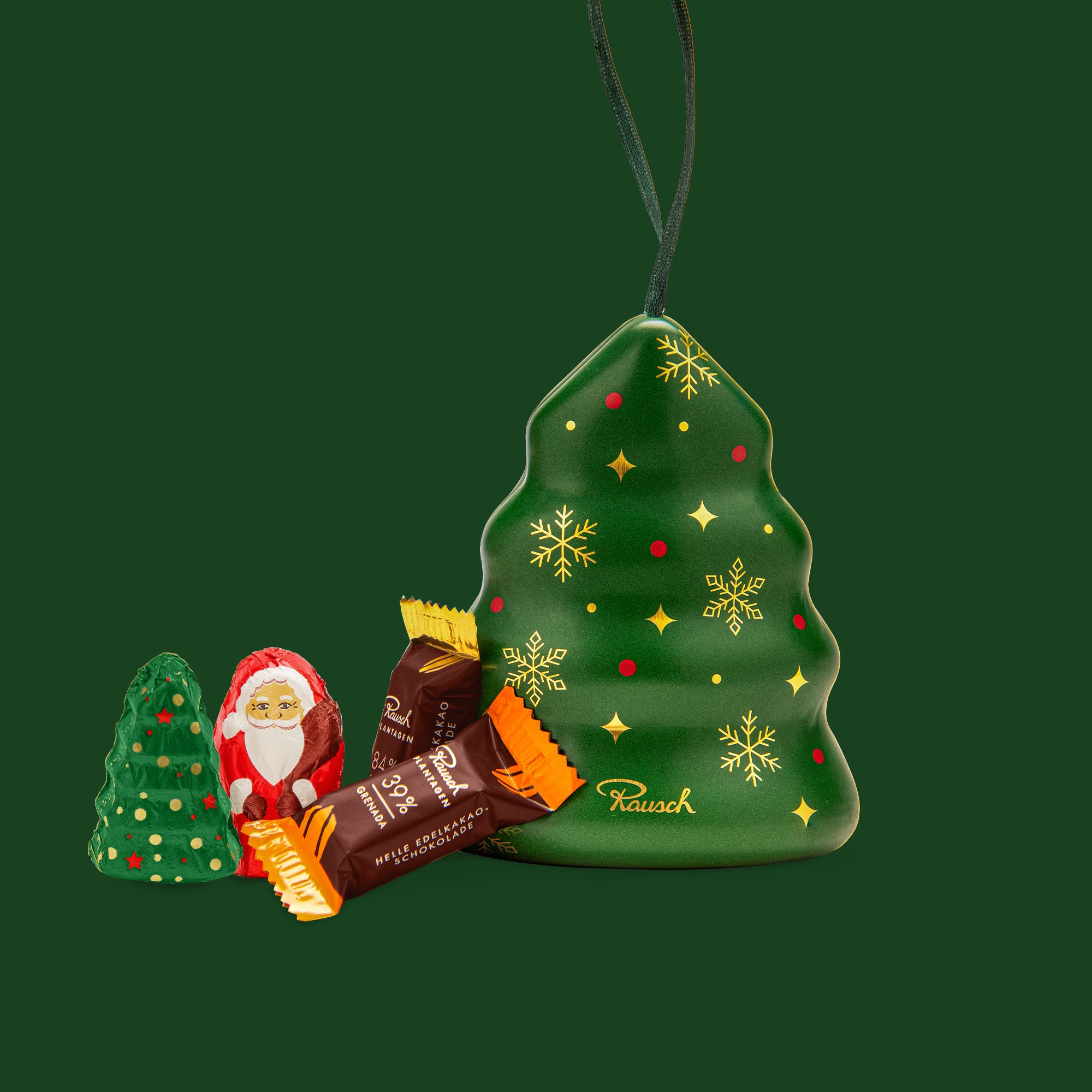 Rausch Weihnachtsbaum Dose grün - Minis und Weihnachtsfiguren