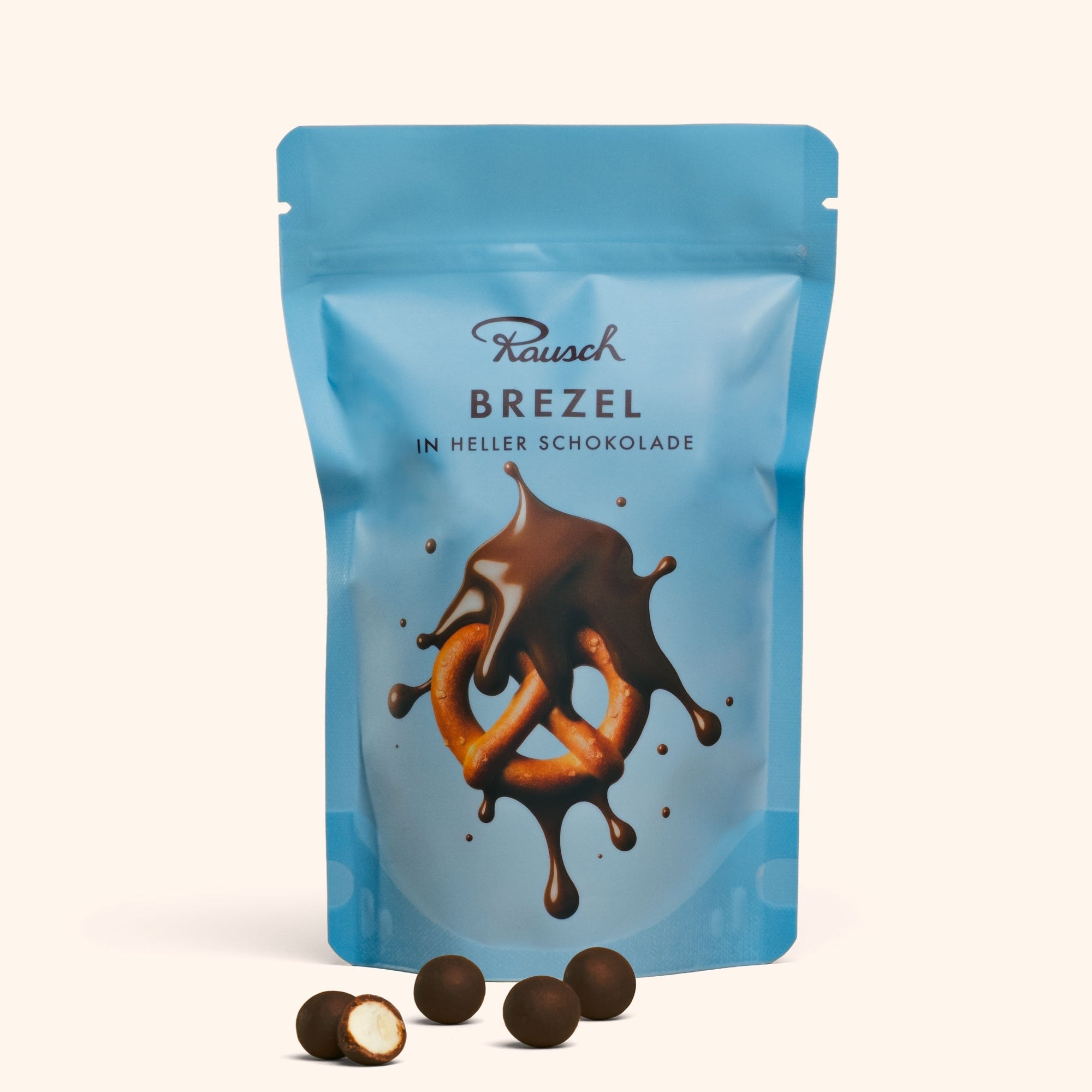 brezel aufbewahren Schokolierte Brezel-Kugel Venezuela 43 %