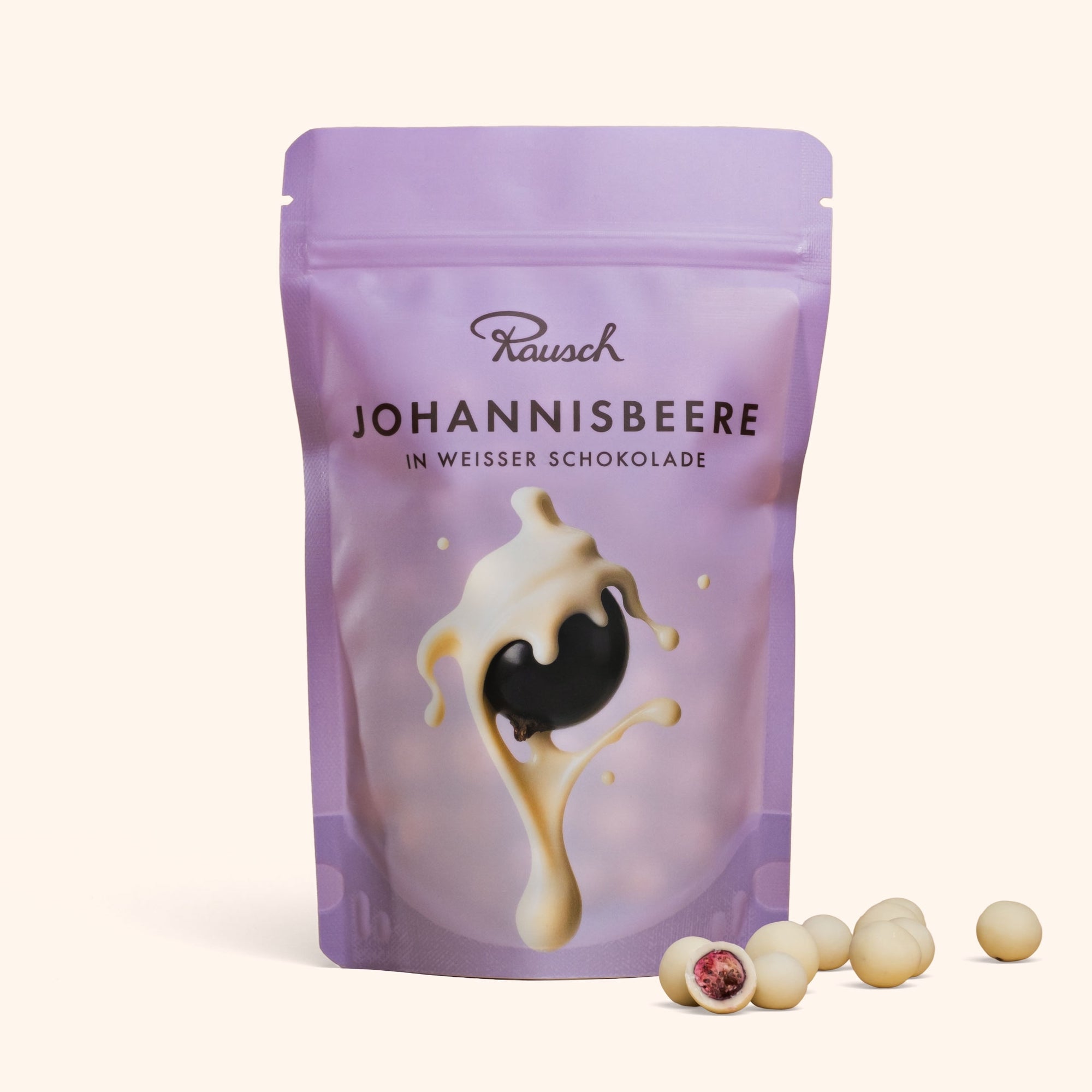 SCHOKOLIERTE JOHANNISBEERE WEISS