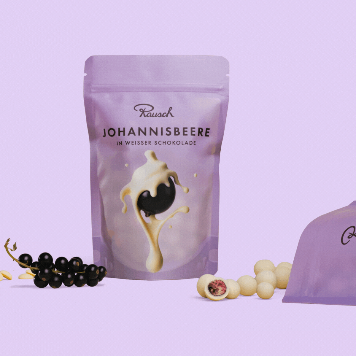 SCHOKOLIERTE JOHANNISBEERE WEISS