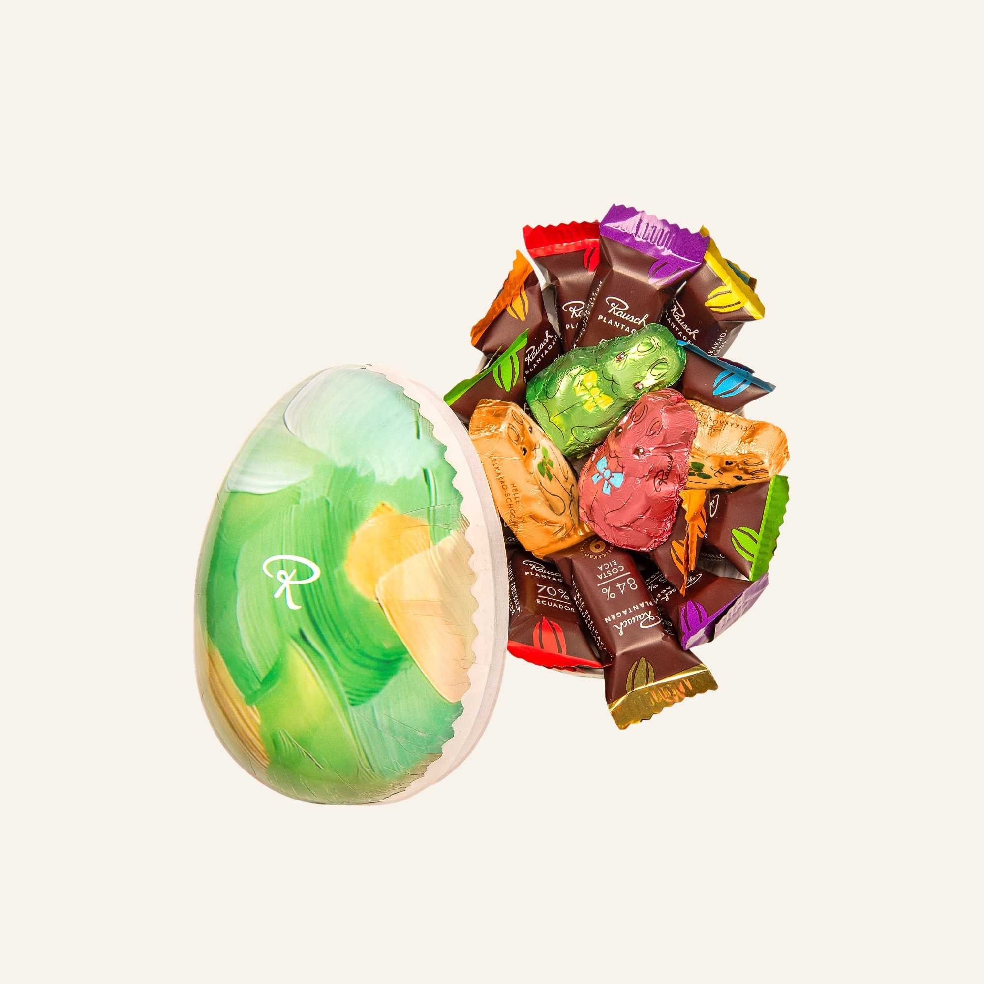 SCHOKOLADENMISCHUNG IN OSTEREI