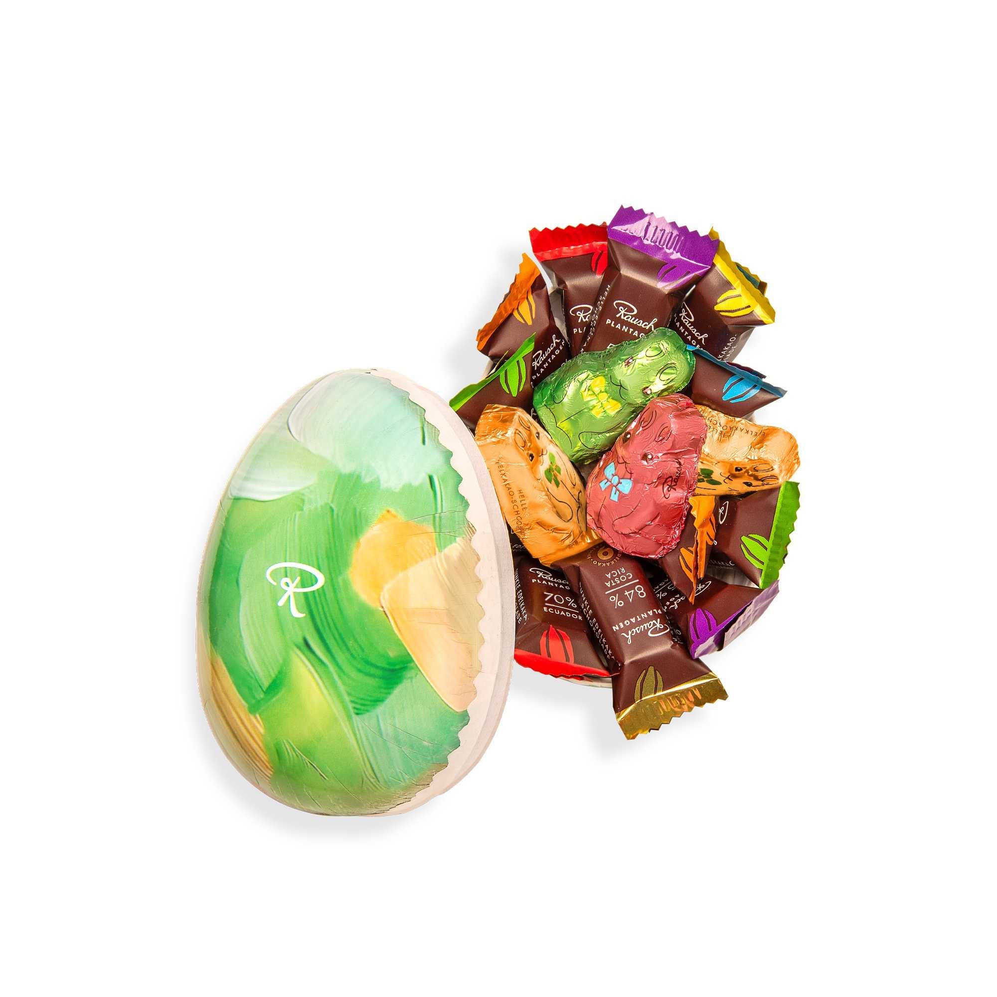 SCHOKOLADENMISCHUNG IN OSTEREI