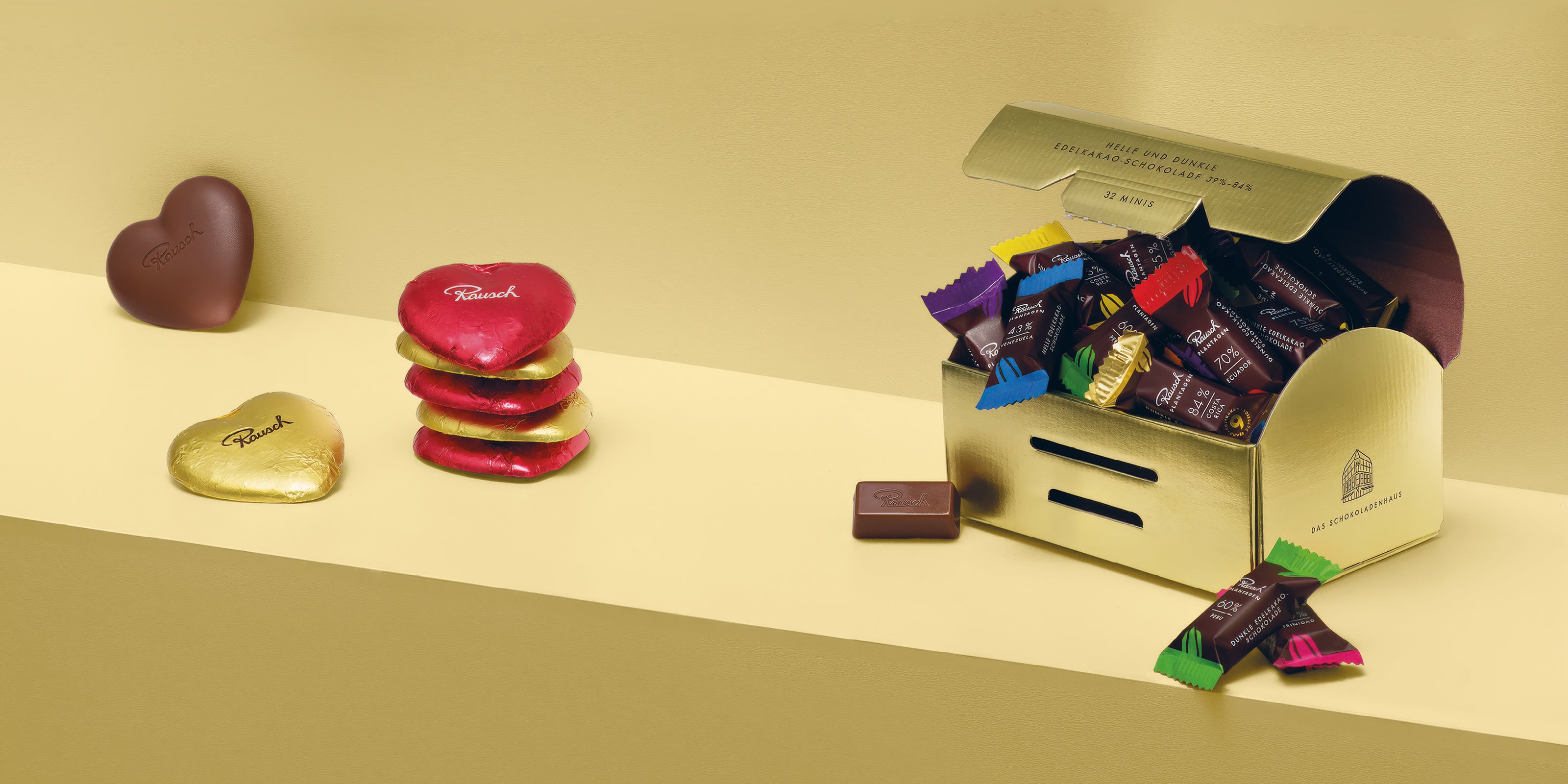 Rausch Header B2B Goldbox und Herzen