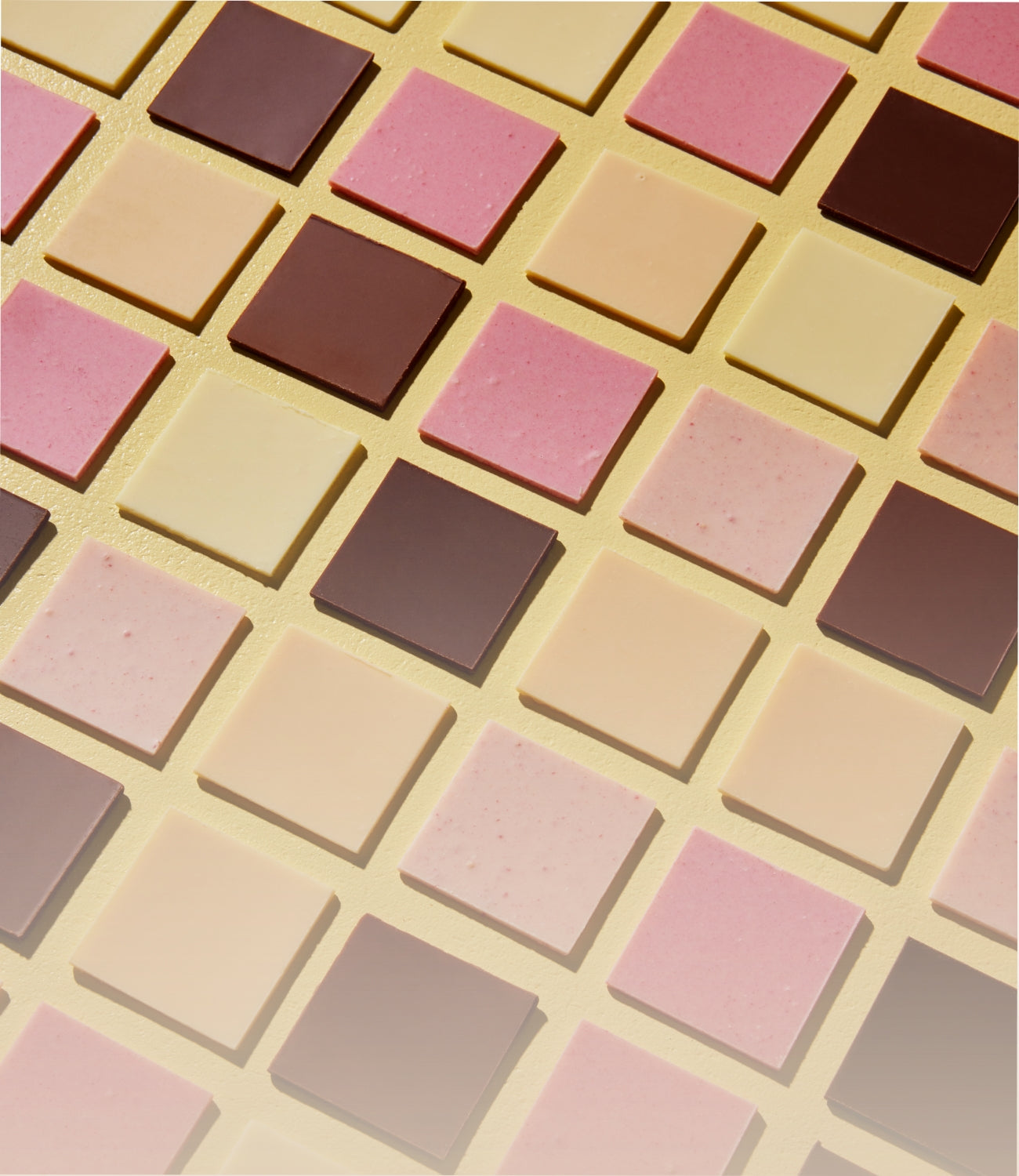 Dünne Täfelchen Schokolade