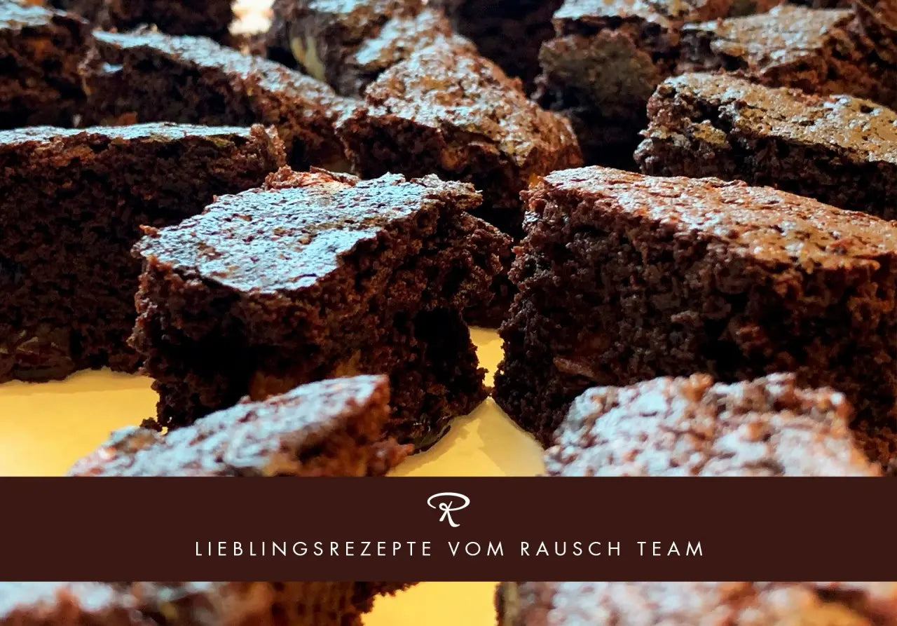 Saftige Schokoladen-Brownies mit dunkler Edelkakao-Schokolade