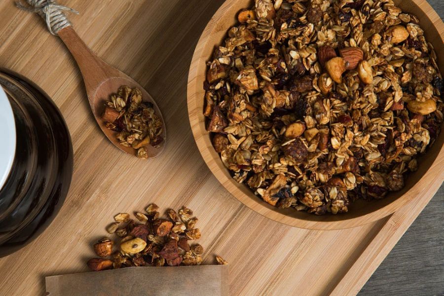 Hafer-Mandel-Granola