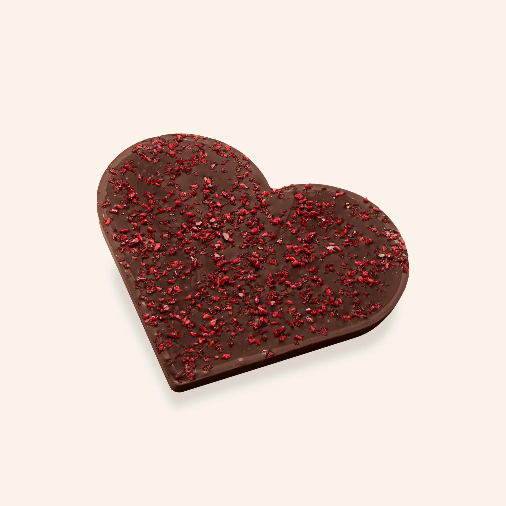 Raspberry heart dark