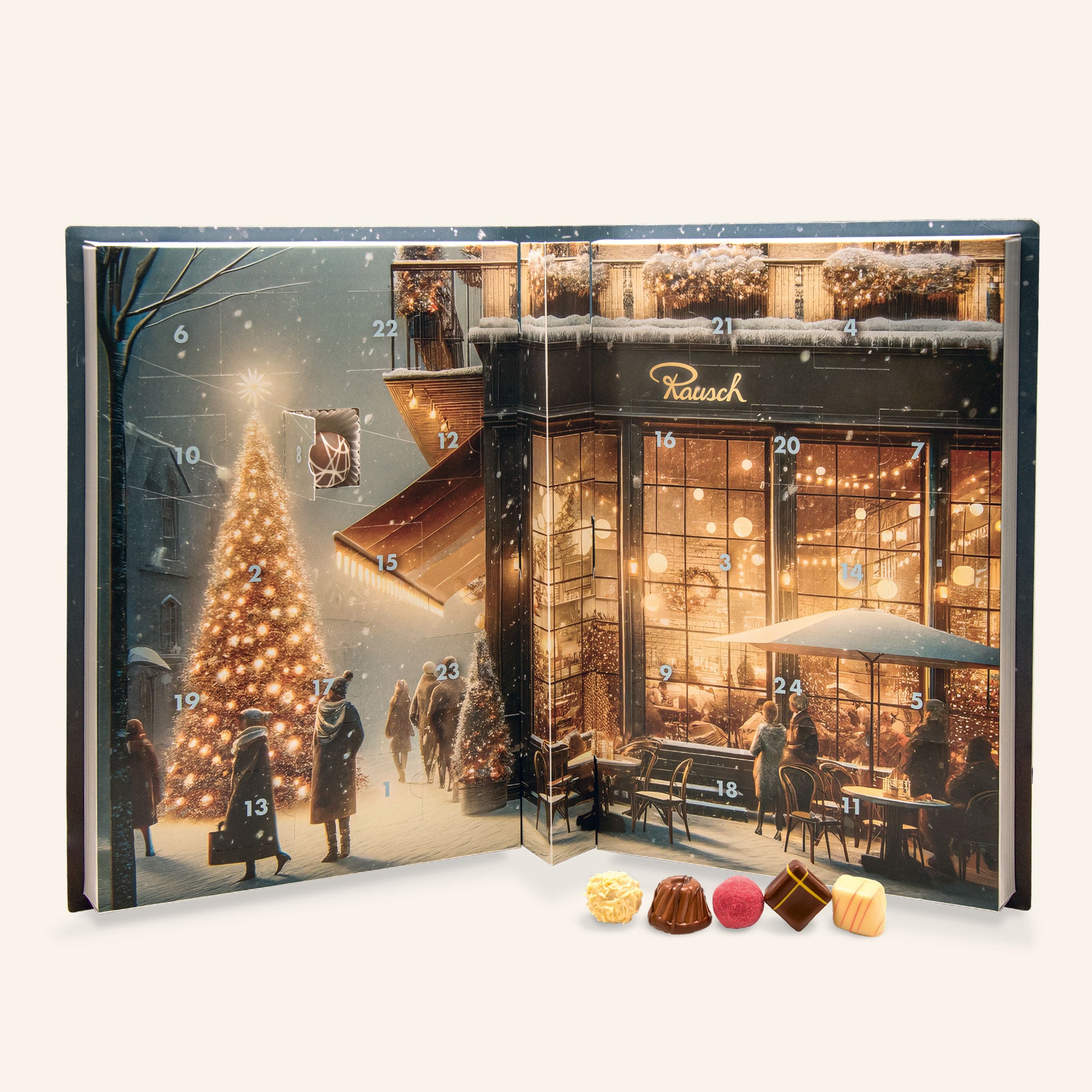 Rausch praline advent calendar