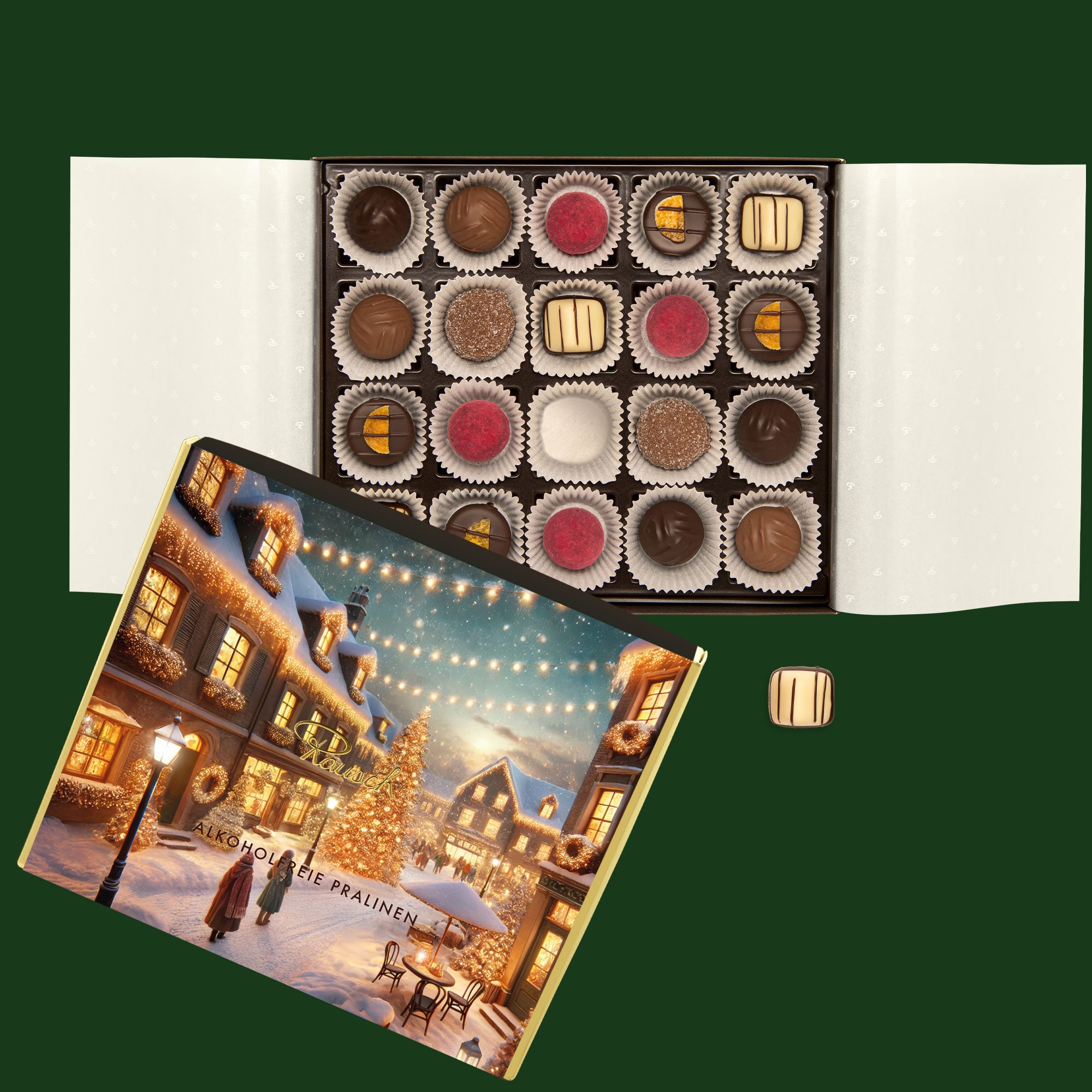ALKOHOLFREIE PRALINEN WEIHNACHTEN | 20 St.