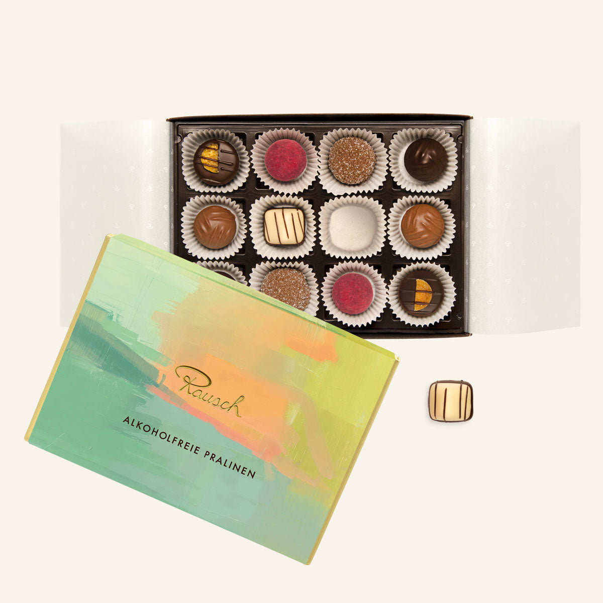 ALCOHOL-FREE PRALINES SPRING I 12 pcs.