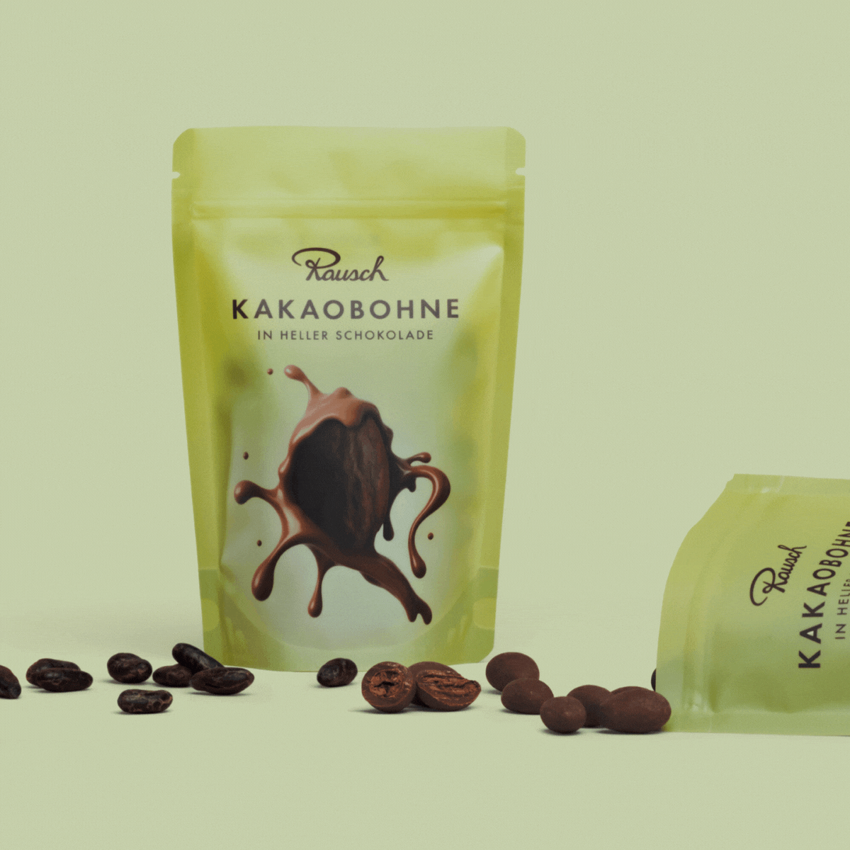 CHOCOLATE-COATED COCOA BEANS 43%