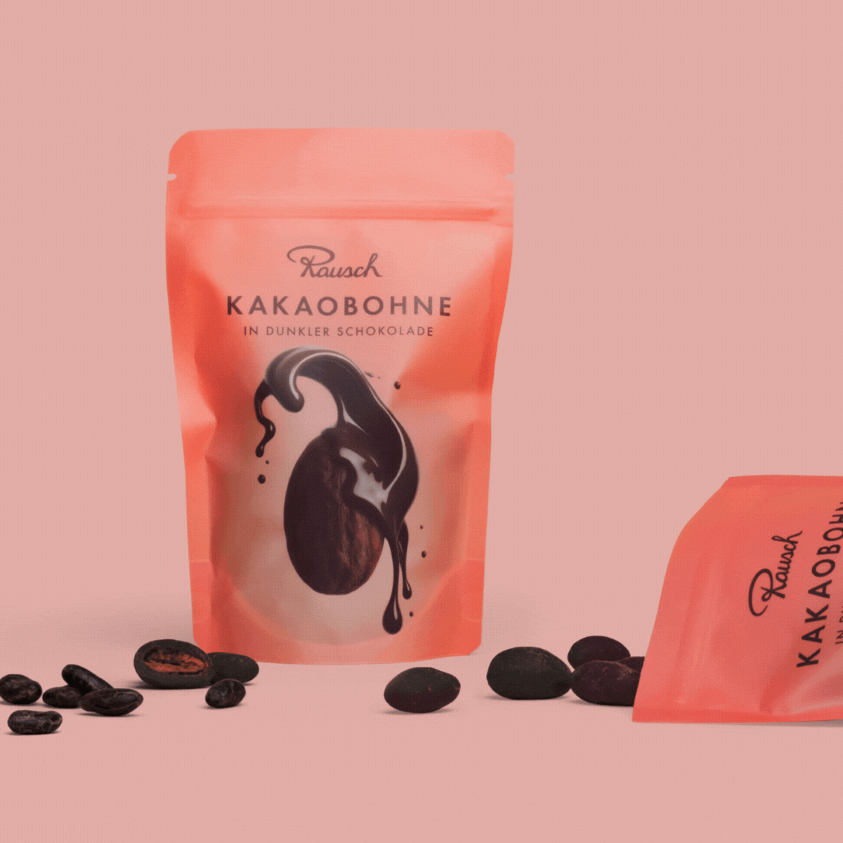 SCHOKOLIERTE KAKAOBOHNEN 60%